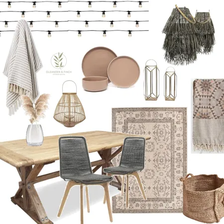 Outdoor garden party Interior Design Mood Board by Oleander & Finch Interiors on Style Sourcebook