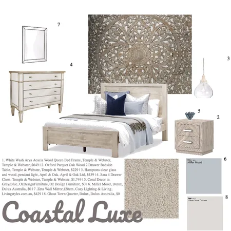 Coastal luxe Interior Design Mood Board by Ashleekeir on Style Sourcebook