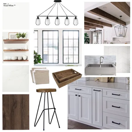 Modern Farmhouse Interior Design Mood Board by jordynmullinger on Style Sourcebook
