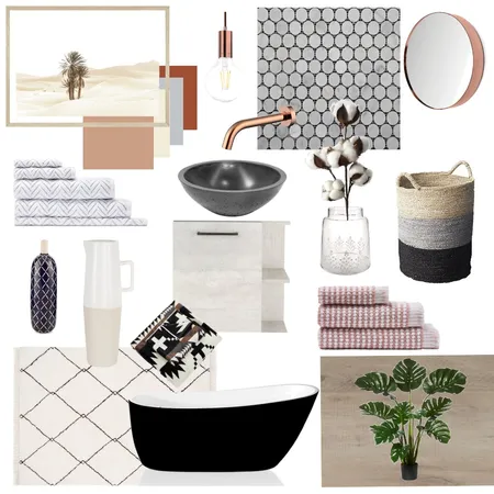 Moroccan Bathroom Interior Design Mood Board by dariastudios on Style Sourcebook