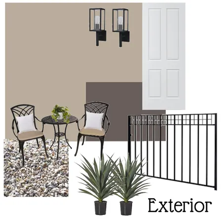Front Exterior Interior Design Mood Board by LeahTinetti on Style Sourcebook