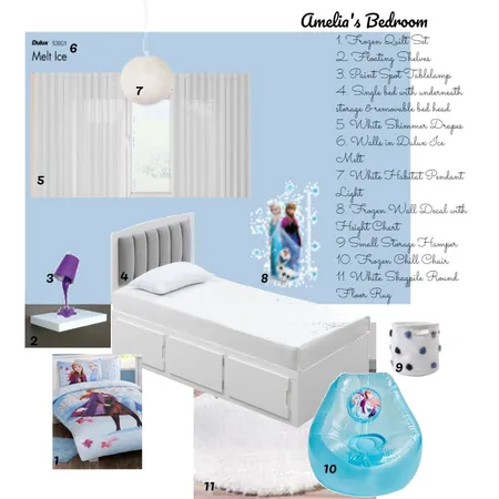 Kids Bedroom Interior Design Mood Board by JHF on Style Sourcebook