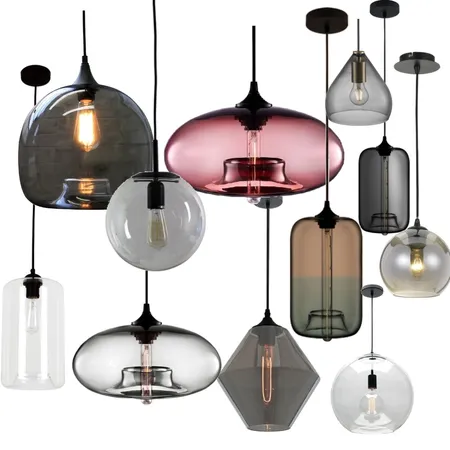PENDANT LIGHTS Interior Design Mood Board by ssellan on Style Sourcebook