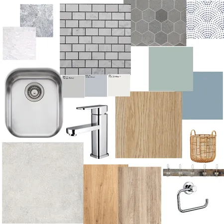 Portsea Laundry Interior Design Mood Board by coastal cottage on Style Sourcebook