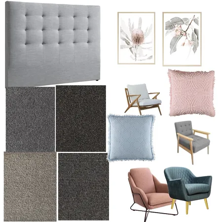 Master Bedroom Interior Design Mood Board by coastal cottage on Style Sourcebook