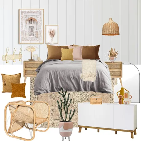 Bohemian Luxe Interior Design Mood Board by Harluxe Interiors on Style Sourcebook