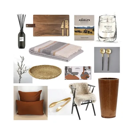 Winter Essentials Interior Design Mood Board by crisphome