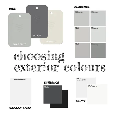 Kent Road - Exterior Colours Interior Design Mood Board by geebaby83 on Style Sourcebook