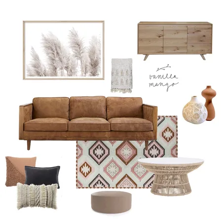 Living room Interior Design Mood Board by Stone and Oak on Style Sourcebook