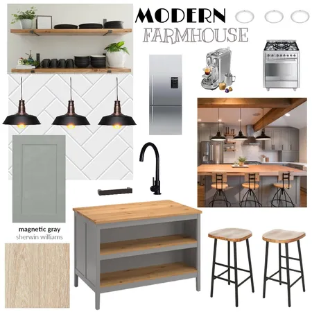 MODERN FARMHOUSE KITCHEN Interior Design Mood Board by Lesleyandrade on Style Sourcebook