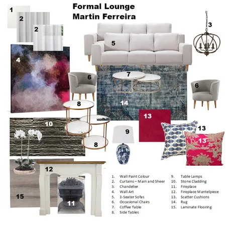 Formal Lounge Martin Ferreira Interior Design Mood Board by Santjie on Style Sourcebook