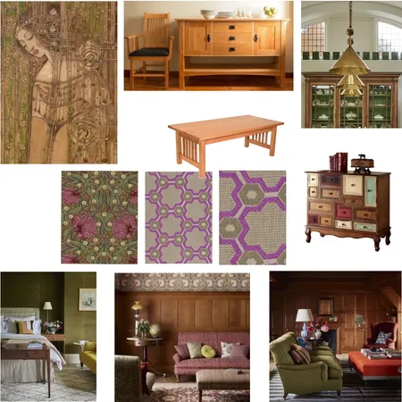 Arts and Craft Interior Design Mood Board by KerenStephenson on Style Sourcebook