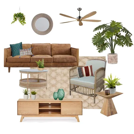 Eclectic Lounging Interior Design Mood Board by Accent on Colour on Style Sourcebook