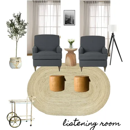 listening room Interior Design Mood Board by AmandaRWiese on Style Sourcebook