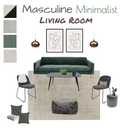 Masculine Minimalist - Cailey & Co. Interior Styling Interior Design Mood Board by Cailey & Co. Interior Styling on Style Sourcebook