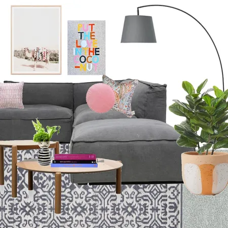 Kelsie Lounge Room Interior Design Mood Board by Holm & Wood. on Style Sourcebook