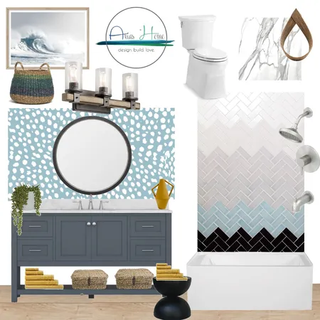 Halters Hall Bath Interior Design Mood Board by jjarias on Style Sourcebook