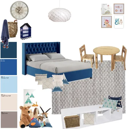 פרויק צוותיה חדר ילדים Interior Design Mood Board by DORA279 on Style Sourcebook