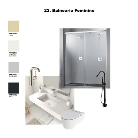 Moodboard Balneário Feminino Interior Design Mood Board by carolina1999 on Style Sourcebook