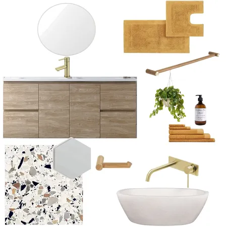 Main Bathroom Interior Design Mood Board by humblehomeinthehills on Style Sourcebook
