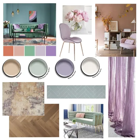 Module 6 - Split complimentary Interior Design Mood Board by Naomi.S on Style Sourcebook