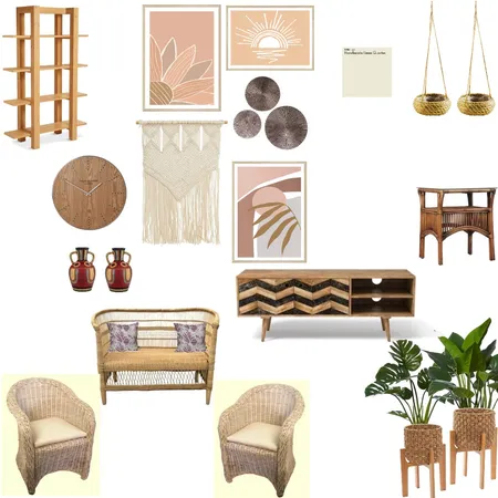 African style mood board Interior Design Mood Board by Mahima inbamani on Style Sourcebook
