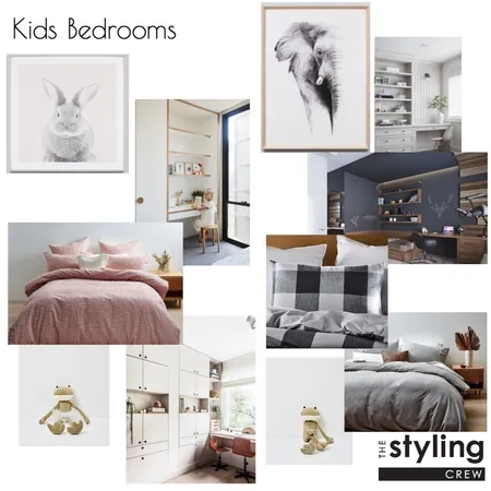 Kids Bedrooms - Westwood Interior Design Mood Board by The Styling Crew on Style Sourcebook
