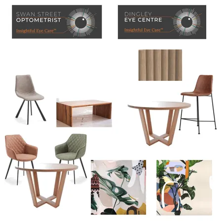 Swan St Optometrist Interior Design Mood Board by BY. LAgOM