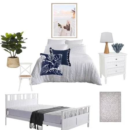 Bedroom 1 Interior Design Mood Board by Black Canvas on Style Sourcebook