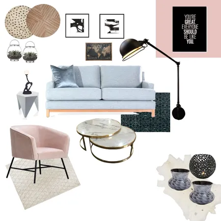 Coastal Boho Style Interior Design Mood Board by Reveur Decor on Style Sourcebook
