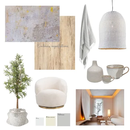 Wabi Sabi Interior Design Mood Board by Katie Buttel Interiors on Style Sourcebook