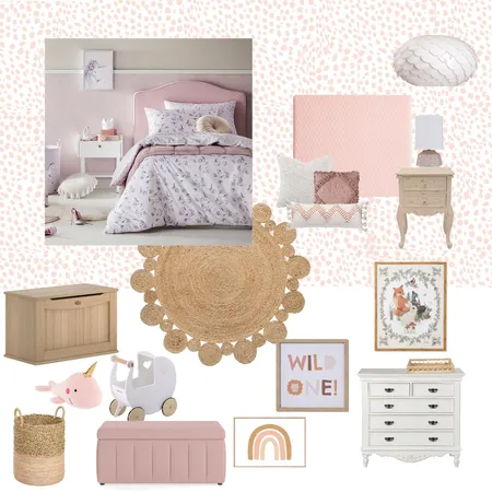 Mias room Interior Design Mood Board by Lannie on Style Sourcebook