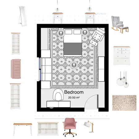 reem Interior Design Mood Board by reem2066