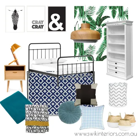 TWEEN BOYS BEDROOM Interior Design Mood Board by Libby Edwards on Style Sourcebook