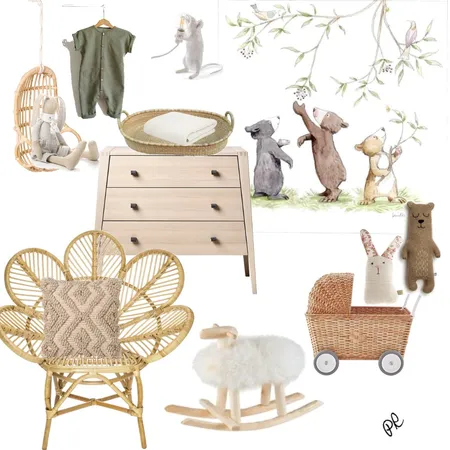 Bears Nursery Interior Design Mood Board by Polina on Style Sourcebook