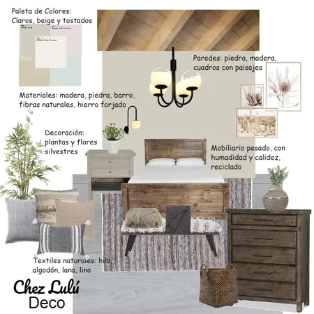 Estilo Rústico Interior Design Mood Board by Chez Lulú Deco on Style Sourcebook