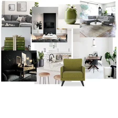 Accented Achromatic Interior Design Mood Board by Sarstally on Style Sourcebook