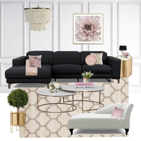 paris plush black Interior Design Mood Board by LotNine08Interiors on Style Sourcebook