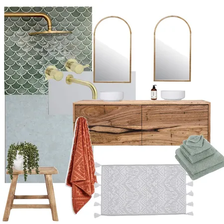 Ensuite #2 Interior Design Mood Board by Lucinda Siegmund on Style Sourcebook