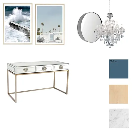 Blue Entryway Interior Design Mood Board by PujaMistry on Style Sourcebook