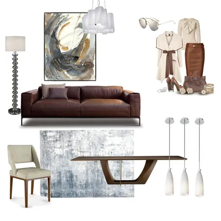 šema-A-inspiracija Interior Design Mood Board by Jelenans on Style Sourcebook