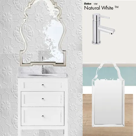 Powder Room with Tiles Interior Design Mood Board by julieoreilly on Style Sourcebook