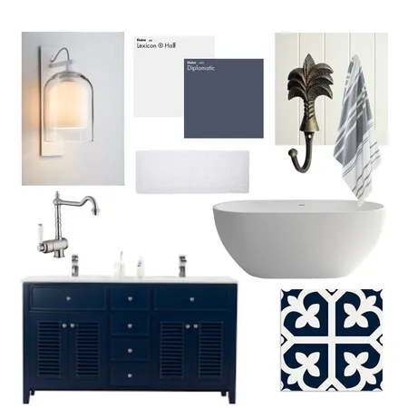 Boys Bathroom Interior Design Mood Board by Property Before Prada on Style Sourcebook