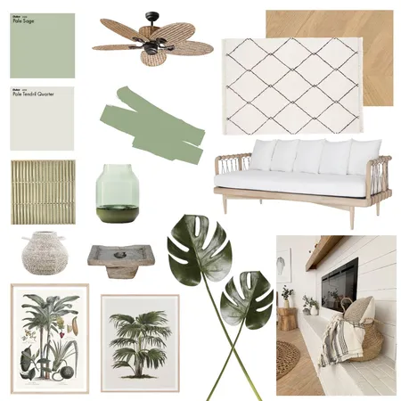 Sage Coastal Interior Design Mood Board by chloejane on Style Sourcebook