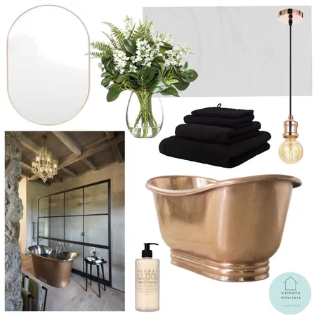 Main bathroom Rocklea Drive Interior Design Mood Board by Valhalla Interiors on Style Sourcebook