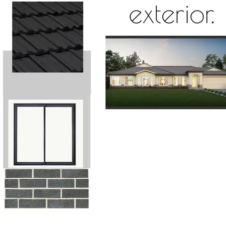 exterior Interior Design Mood Board by triciad on Style Sourcebook