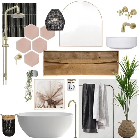 Bathroom Interior Design Mood Board by Wilder & Soul Designs on Style Sourcebook