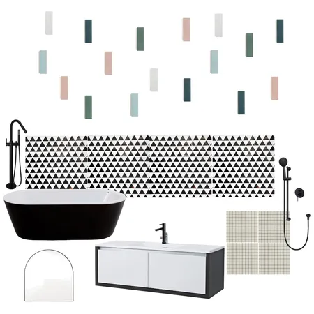 Young bathroom version 1 CAL Interior Design Mood Board by CALproject on Style Sourcebook