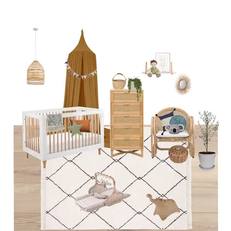 Boys' Nursery Interior Design Mood Board by kayjay01 on Style Sourcebook