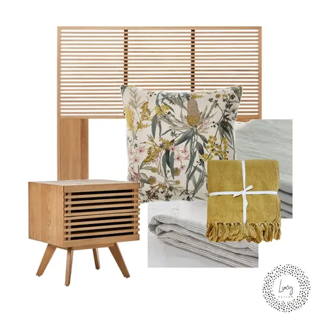 MCLAREN - BEDROOM ONE Interior Design Mood Board by Lucy Furniss Design on Style Sourcebook